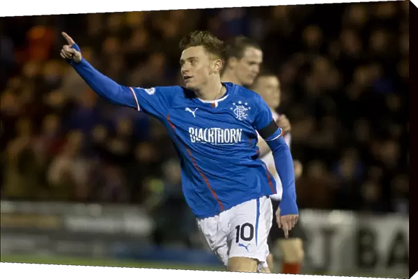 Rangers Lewis Macleod: Scottish Cup Victory Celebration Against Airdrieonians (2003)