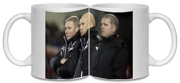 Rangers Triumvirate: McCoist, McDowall, and Durrant Steering Rangers in Scottish League One at Airdrieonians Excelsior Stadium
