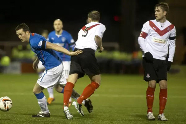 Rangers vs Airdrieonians: Jon Daly vs Mick O'Byrne's Clash in Scottish League One at Excelsior Stadium - Scottish Cup Champions Showdown (2003)