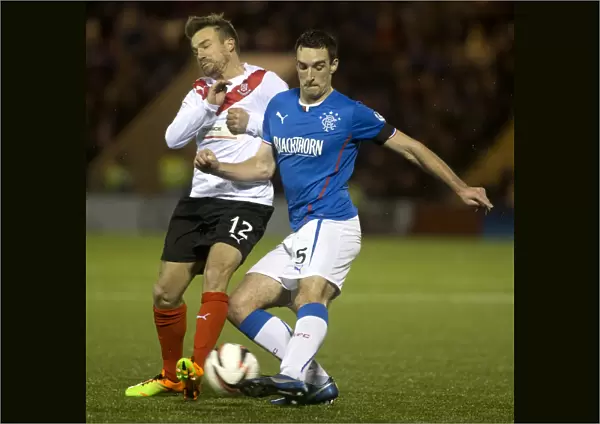 Rangers Lee Wallace vs. Young Airdrieonians Star Keighan Parker in Scottish League One Clash
