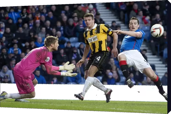 Dramatic Save by Greg Paterson: Rangers vs East Fife at Ibrox Stadium - Scottish League One