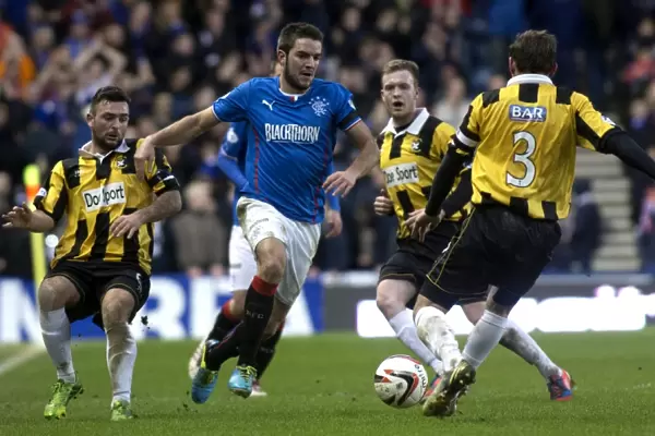 Rangers FC: Andy Little's Thrilling Performance at Ibrox Stadium during the Scottish Cup Winning Match vs East Fife (2003)