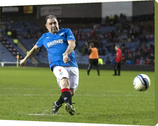 Rangers Football Club: Half Time Penalty Preparation at Ibrox Stadium - Pursuing Penalty Shootout Victory in Scottish League One: Rangers vs Brechin City