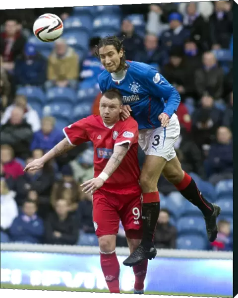 Clash at Ibrox: A Leap for Glory - Rangers Mohsni vs Brechin City's Jackson (Scottish Cup)