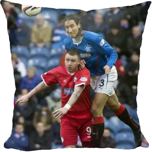 Clash at Ibrox: A Leap for Glory - Rangers Mohsni vs Brechin City's Jackson (Scottish Cup)
