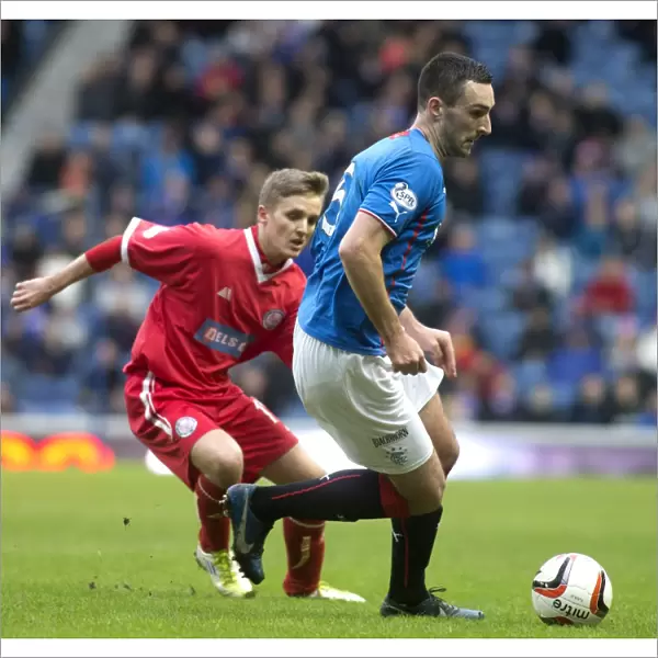 Rangers vs Brechin City: Clash of the Titans - A Battle Between Lee Wallace and Bobby Barr at Ibrox Stadium