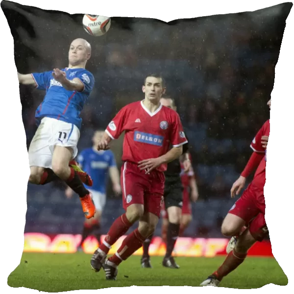 Rangers Nicky Law Claims Victory: Scottish League One - Rangers vs Brechin City (Scottish Cup Champions 2003)