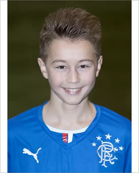 Rangers Football Club: Murray Park - Under 14s Team and Star Player Jordan O'Donnell: 2003 Scottish Cup Champions