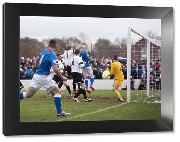 Rangers Double Joy: Fraser Aird's Cross Turned In by Nicky Law for Ayr United's Goal