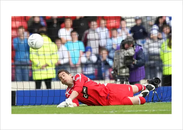 Neil Alexander's Heroic Double Penalty Save: Rangers Secure Scottish Cup Semi-Final Victory (4-3)