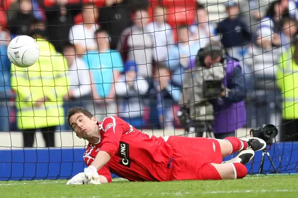 Neil Alexander's Heroic Double Penalty Save: Rangers Secure Scottish Cup Semi-Final Victory (4-3)