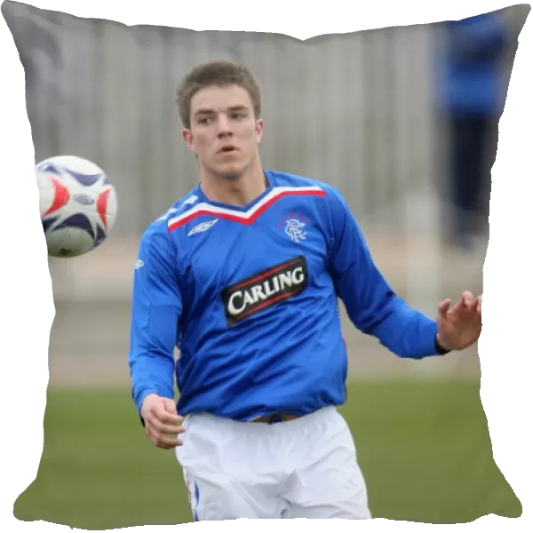 Rangers U19s: Murray Park Victors - Andrew Little Celebrates Under 19 Youth League Title (Rangers vs Motherwell, 07-08)