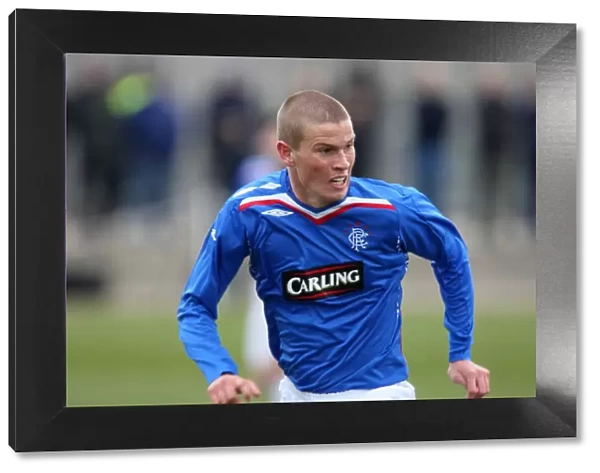 Rangers Under-19s: Murray Park Champions League Victory over Motherwell (07-08) - U19 League Winners