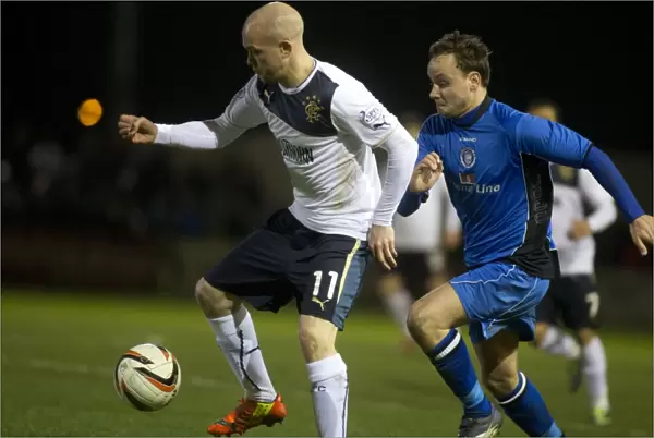 A Clash of Legends: Rangers Nicky Law vs. Stranraer's Grant Gallagher - Scottish League One Scottish Cup Showdown