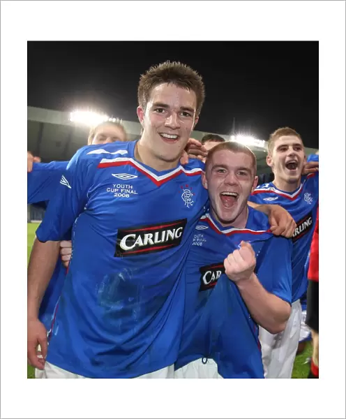 Rangers Youths: Triumphing Over Celtic in the 2008 Youth Cup Final - A Moment of Victory for Andrew Little and John Fleck