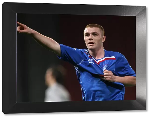 John Fleck's Triumphant Third Goal: Rangers Youth Cup Final Victory over Celtic (2008)