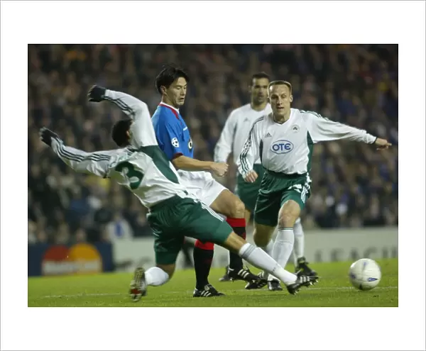 Rangers vs. Panathinaikos: Michael Mols Scores in Champions League Clash (09 / 12 / 03)