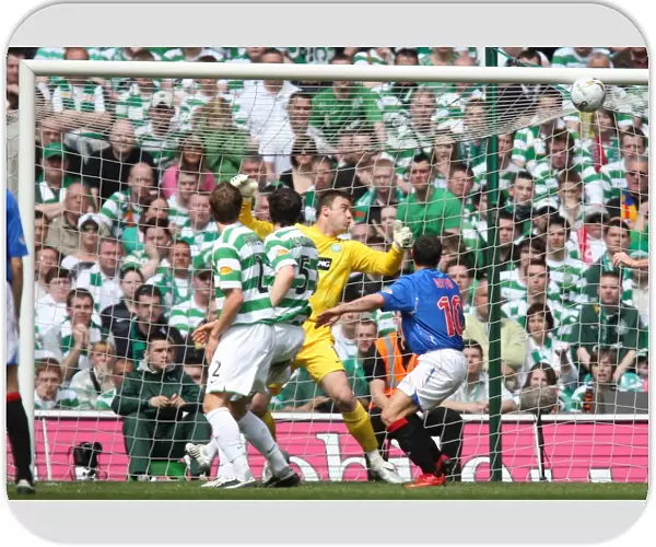 Daniel Cousin Scores Rangers Second Goal in Thrilling Celtic vs Rangers Clydesdale Bank Premier League Match: 3-2 in Favor of Celtic