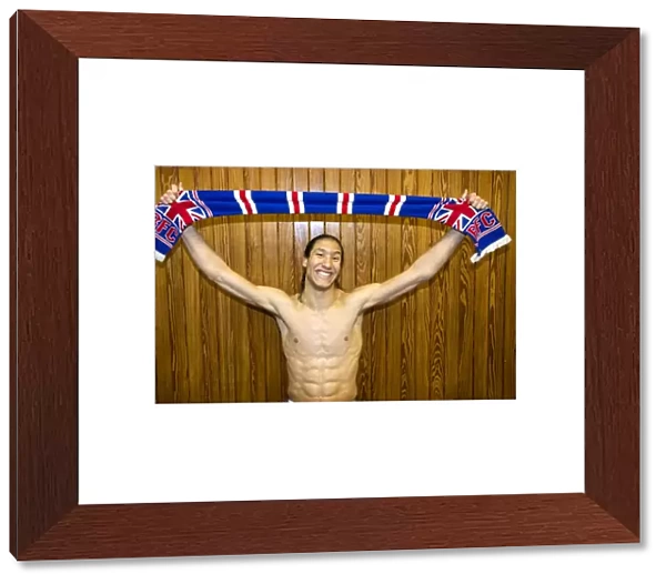 Rangers Football Club: Bilel Mohsni's Emotional Title Victory Celebration in the Ibrox Stadium Dressing Room