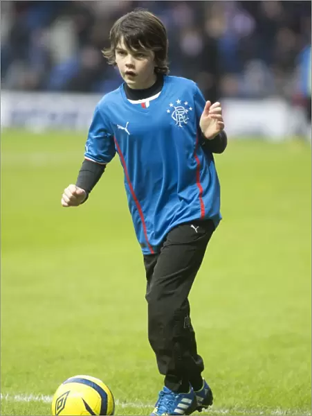 Rangers Football Club: Cultivating Young Soccer Stars at Ibrox Stadium during Scottish League One Match against Dunfermline Athletic