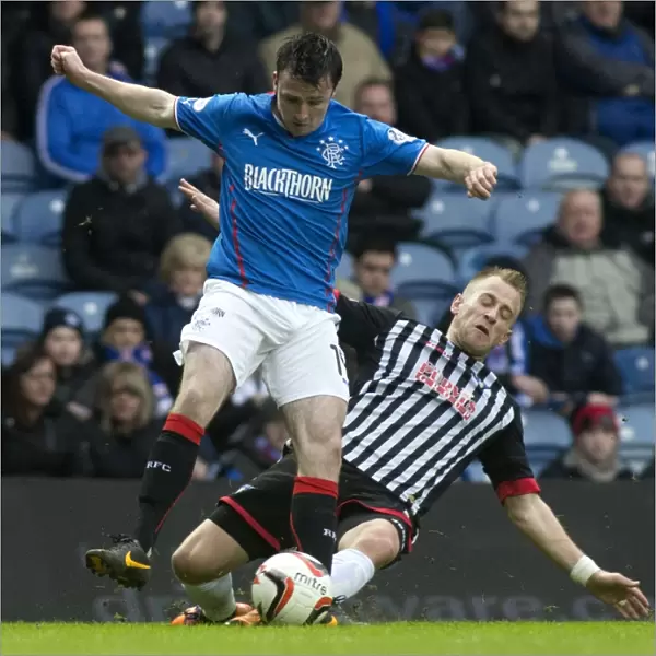 Rangers vs Dunfermline Athletic: Controversial Red Card to Danny Grainger vs Calum Gallagher (Scottish League One)