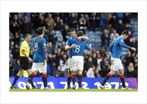Rangers: Gallagher and Black Celebrate Euphoric Goal at Ibrox Stadium
