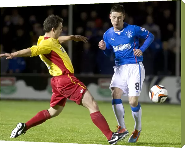 Rangers vs Albion Rovers: William Hill Scottish Cup Quarter Final Replay Showdown - A Battle Between Ian Black and Liam Cussack