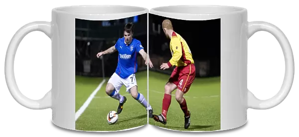 Clash of Titans: Gallagher vs. Russell in the Scottish Cup Quarter Final Replay: Albion Rovers vs. Rangers