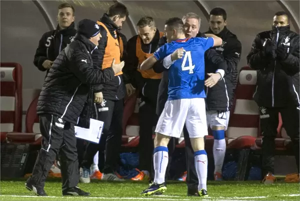 Rangers: Fraser Aird and Ally McCoist Celebrate Epic Scottish Cup Goal