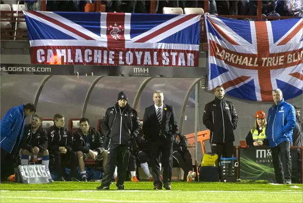 McCoist and McDowall: Focused on Victory - Rangers in Scottish Cup Quarter Final Replay against Albion Rovers