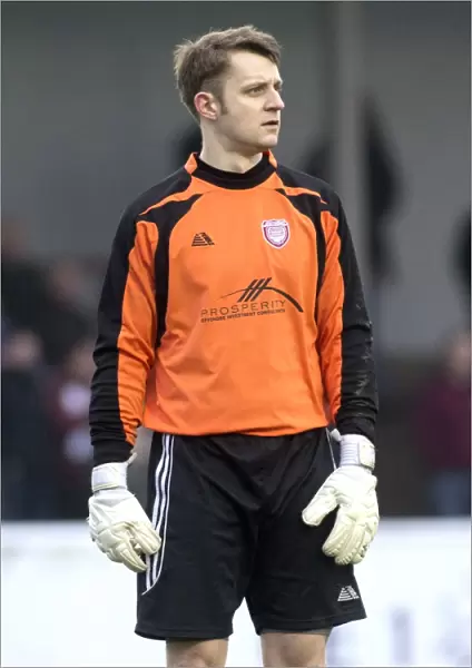 Sandy Wood in Action: Rangers vs Arbroath - Scottish League One Scottish Cup Final at Gayfield Park (2003) - Arbroath Goalkeeper's Dramatic Performance