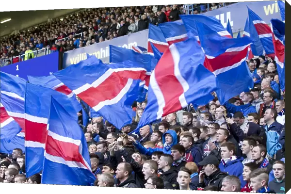 Rangers FC at Ibrox Stadium: Epic Scottish Cup Semi-Final Showdown with Dundee United - Fans Celebrate Victory