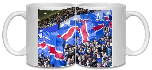 Rangers FC at Ibrox Stadium: Epic Scottish Cup Semi-Final Showdown with Dundee United - Fans Celebrate Victory