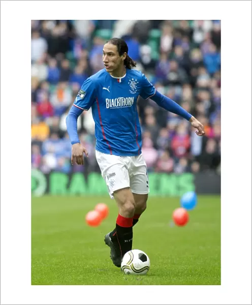Rangers vs Raith Rovers: Bilel Mohsni's Thrilling Performance in the Ramsdens Cup Final (Scottish Cup Champions 2003)
