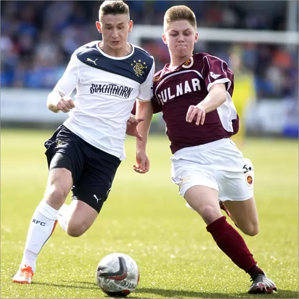 Intense Rivalry: Rangers vs Stenhousemuir - A Hard-Fought Battle for Supremacy in Scottish League One at Ochilview Park