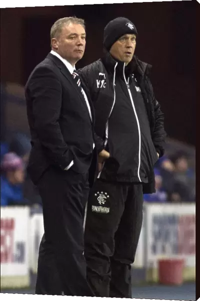 McCoist and McDowall at the Helm: Rangers FC's Ibrox Stadium Showdown - Scottish League One: Rangers vs Ayr United
