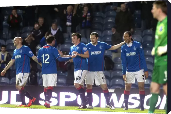 Bilel Mohsni's Double: Rangers Defeat Ayr United at Ibrox Stadium (Scottish League One)