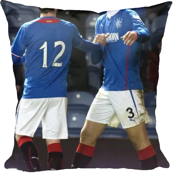 Rangers Football Club: Mohsni's Double Strike & Clark's Celebration - Scottish League One: Rangers vs Ayr United at Ibrox Stadium