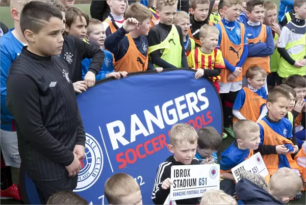 Rangers Soccer School Champions 2003 at Ibrox Complex: Easter Soccer Camp with Scottish Cup Winners