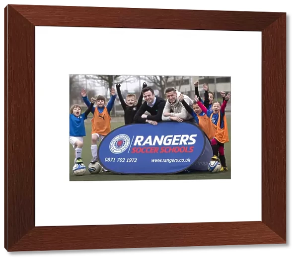 Rangers Football Club: Young Stars Fraser Aird and Calum Gallagher Inspire Future Generations at Ibrox Soccer School