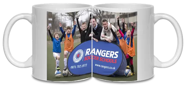 Rangers Football Club: Young Stars Fraser Aird and Calum Gallagher Inspire Future Generations at Ibrox Soccer School