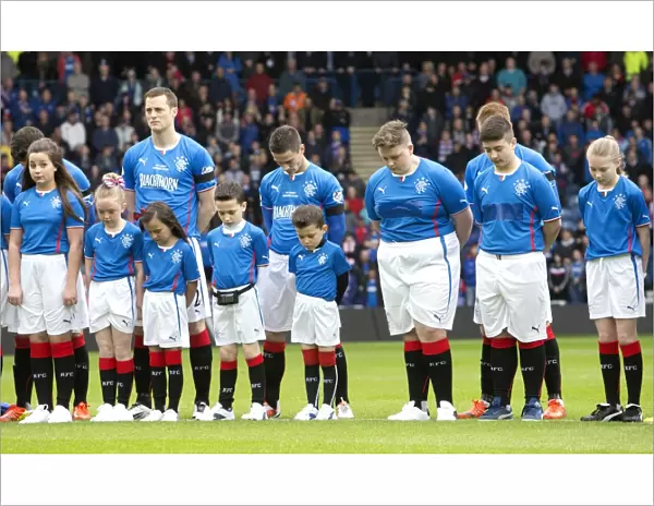 Rangers Football Club: A Minute of Silence for Sandy Jardine at Ibrox Stadium - In Honor of Scottish Cup Winning Legend
