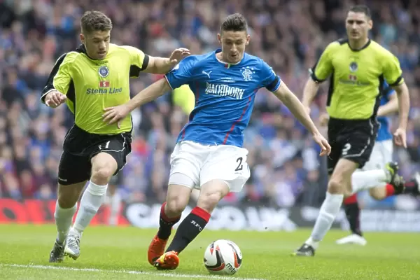 A Clash of Legends: Fraser Aird vs. Andrew Stirling at Ibrox Stadium - Scottish Cup Rivals