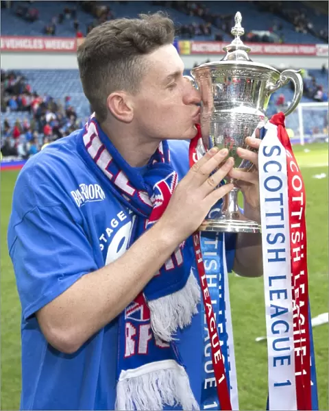 Fraser Aird's Double Victory: League One Title and Scottish Cup Triumph at Ibrox Stadium