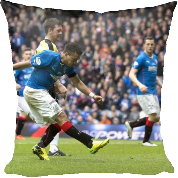 Rangers Arnold Peralta Scores the Unforgettable Second Goal in the 2003 Scottish Cup Final at Ibrox Stadium