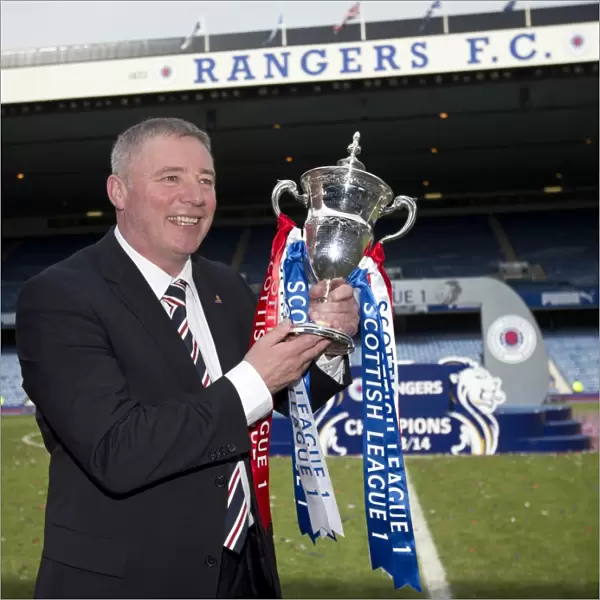 Rangers Football Club: Ally McCoist's Triumphant League One Title Win at Ibrox Stadium