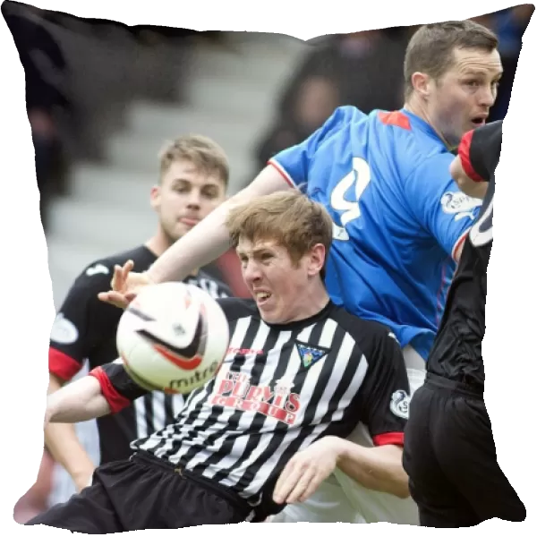 Intense Rivalry: The Epic Clash Between Rangers Jon Daly and Dunfermline's John Potter in the 2003 Scottish Cup