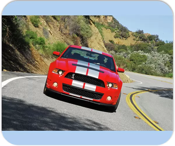 Ford Shelby Mustang GT500 2010 red