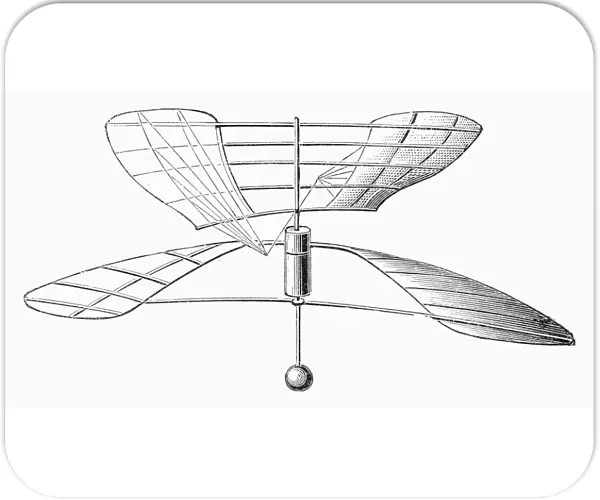 Steam-powered helicopter invented by Enrico Forlanini in 1877