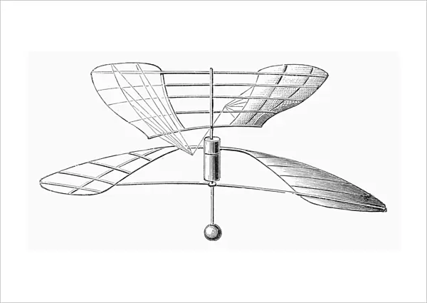 Steam-powered helicopter invented by Enrico Forlanini in 1877